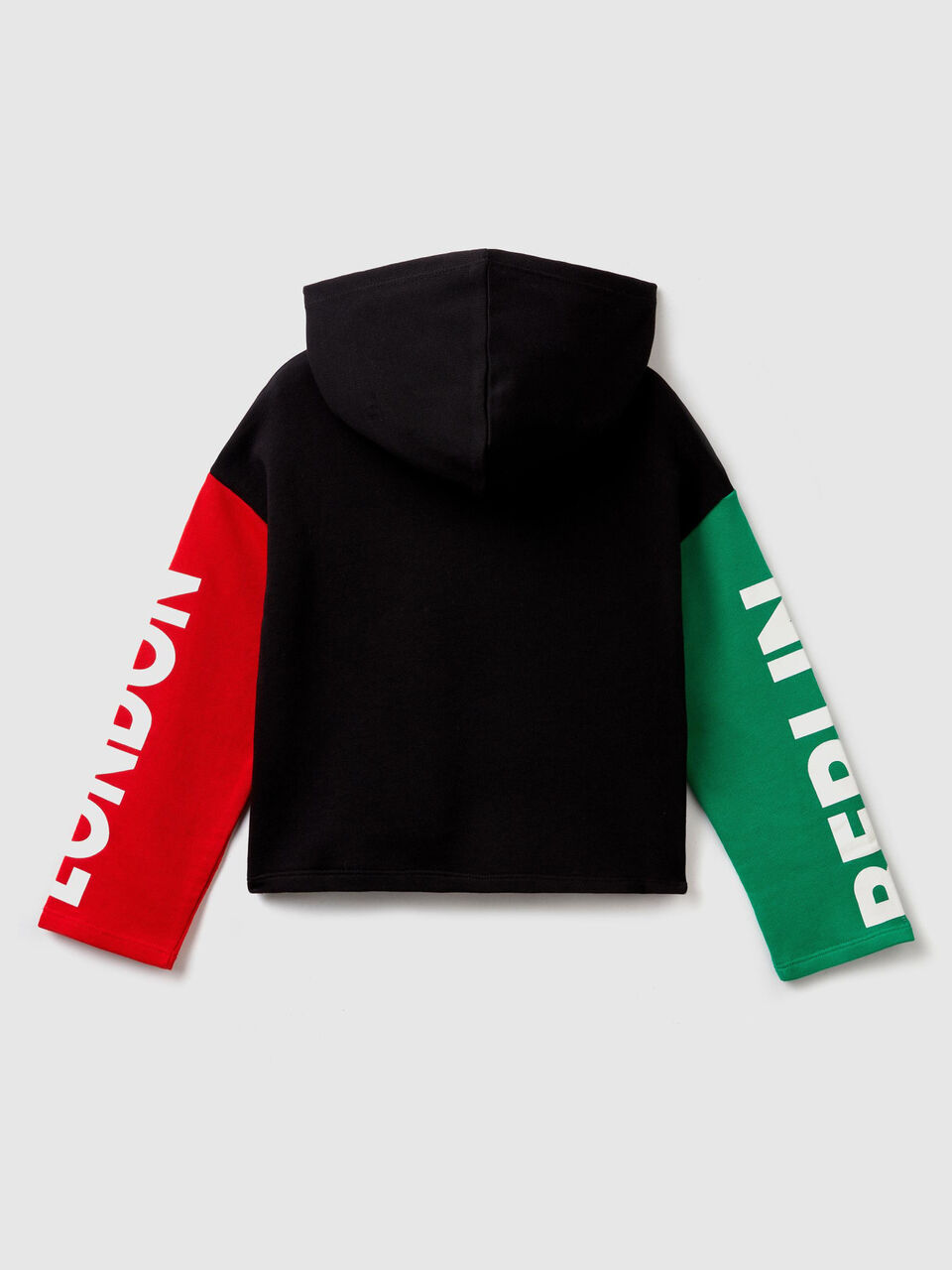 Sweat color block avec capuche image number 2