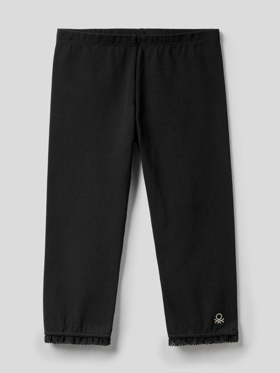 Legging longueur 3/4 en coton extensible image number 1