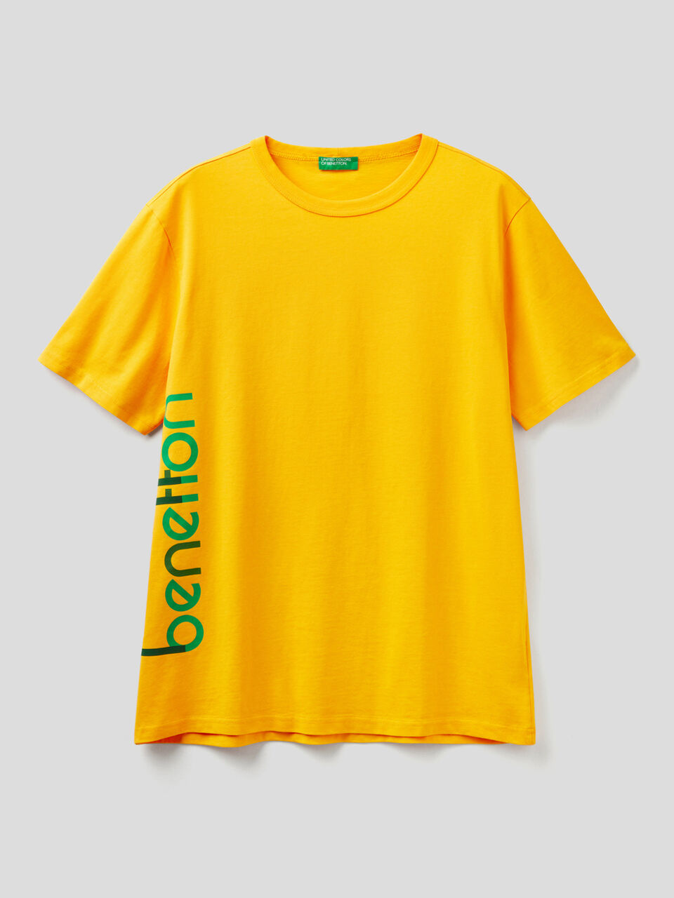 T-shirt en coton bio avec logo imprimé image number 1