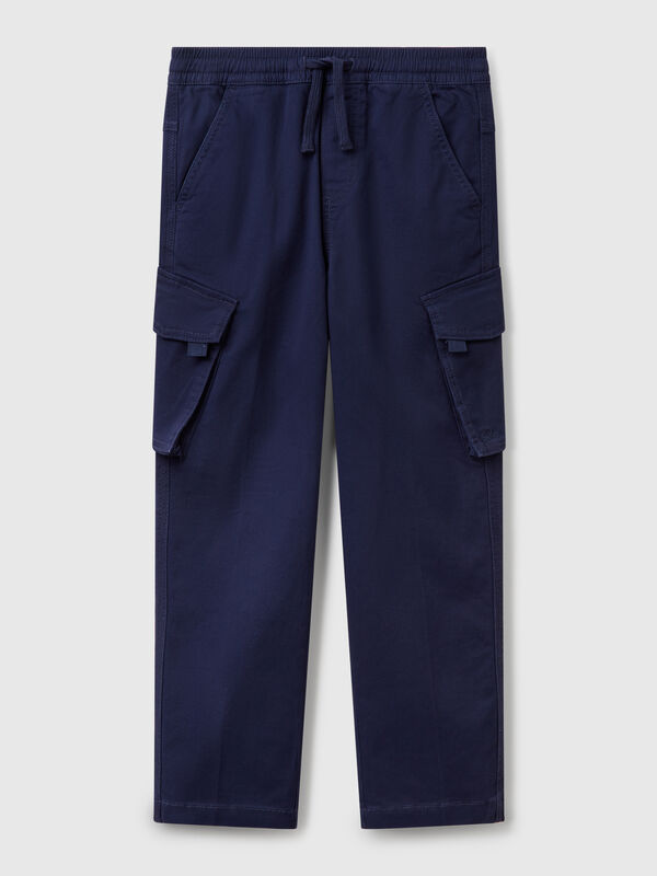 Pantalon cargo slim Garçon