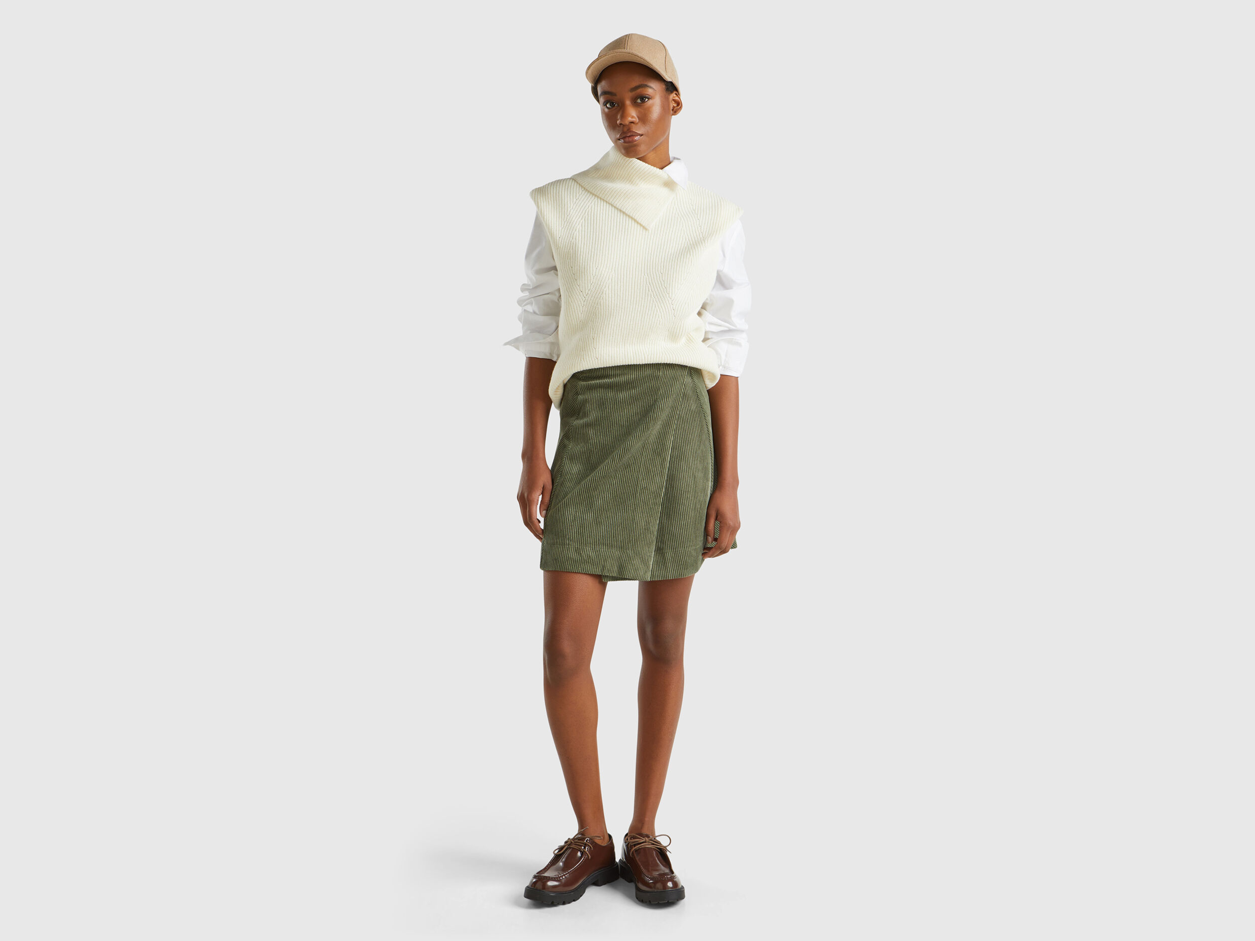 Jupe Courtes et Mini jupes Collection 2024 Benetton