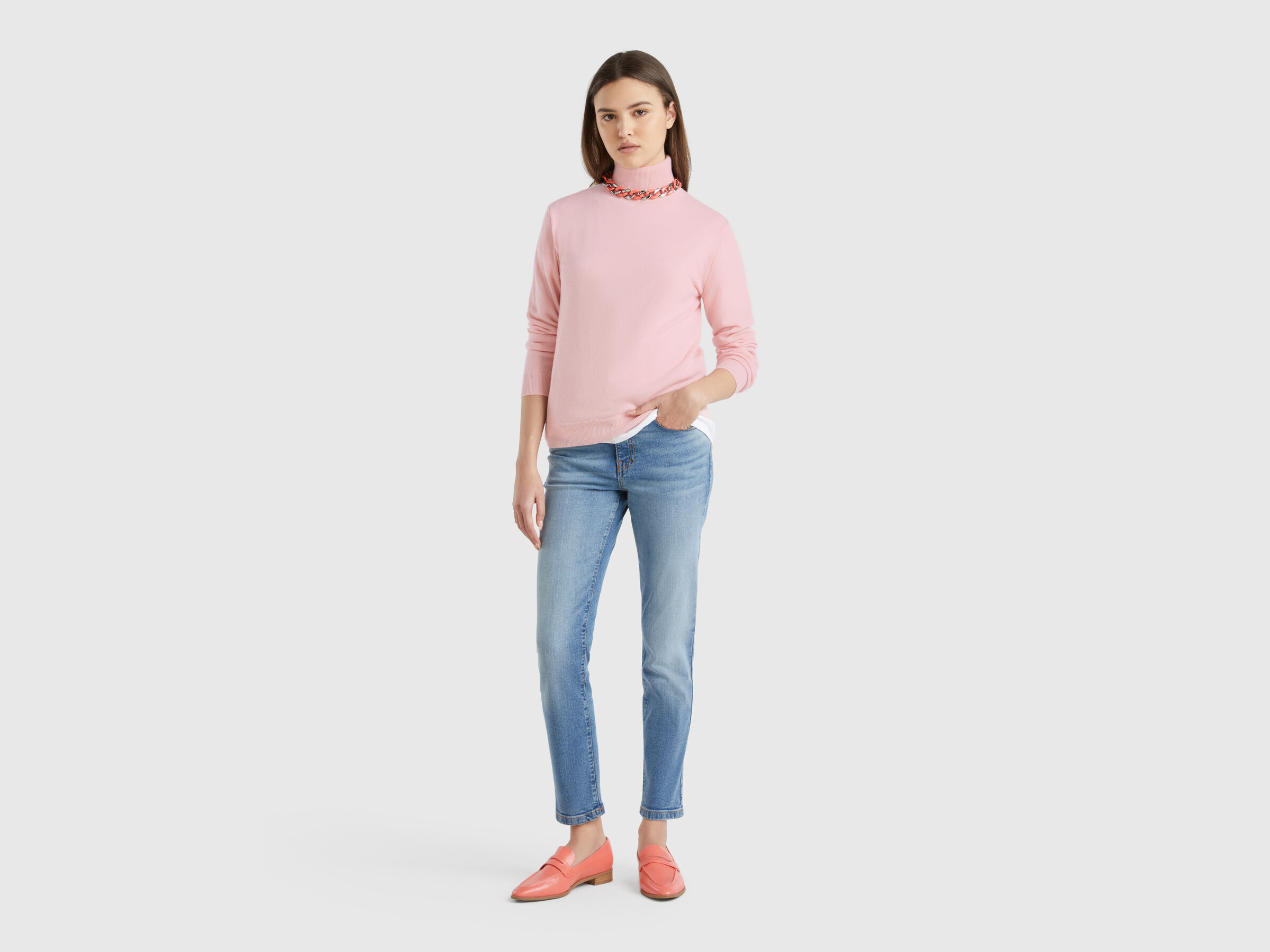 TURTLE NECK SWEATER Femme image number 2