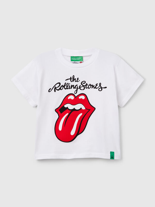T-shirt avec imprimé "The Rolling Stones" Filles