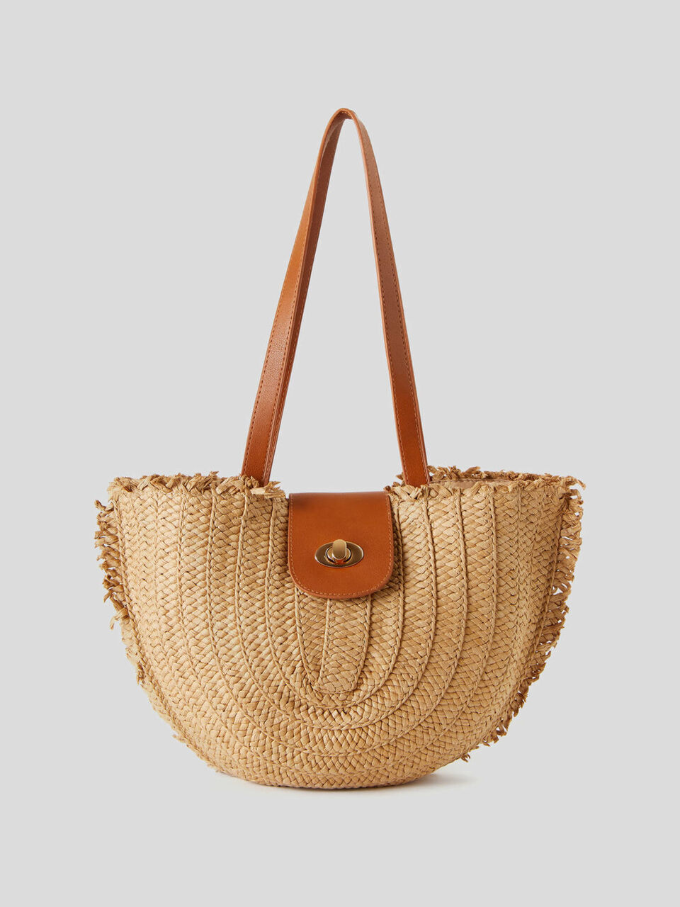 Sac en demi-lune effet paille image number 1