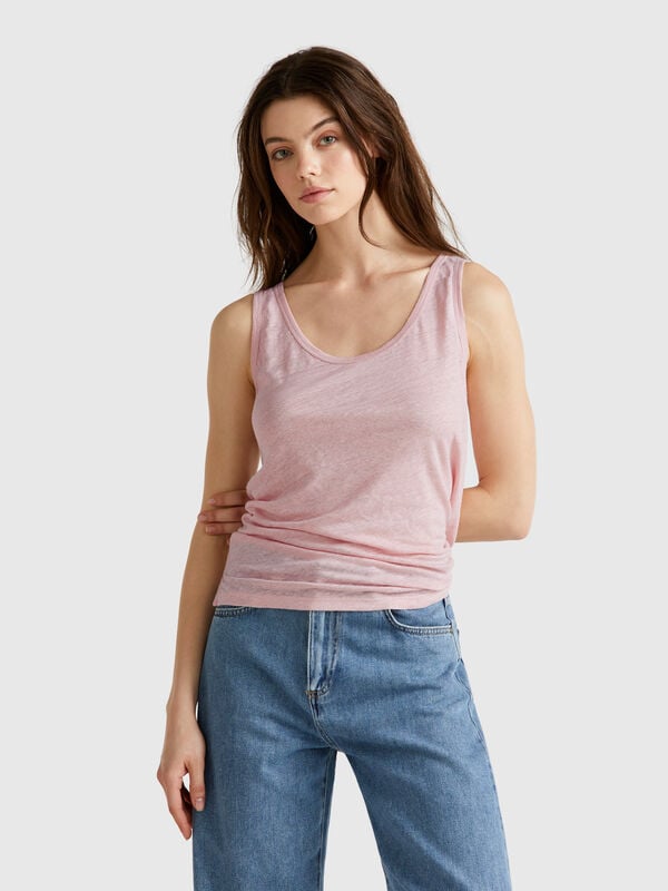 Débardeur pur lin Femme