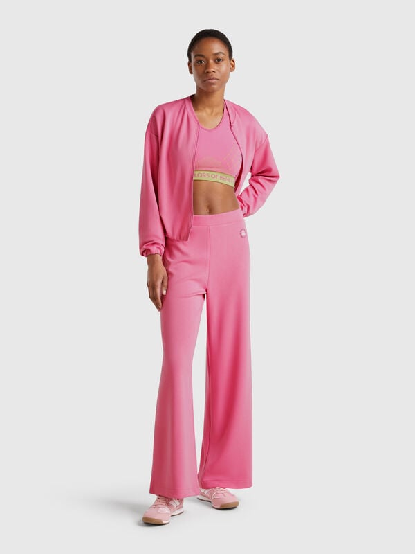 Pantalon large en MODAL Femme