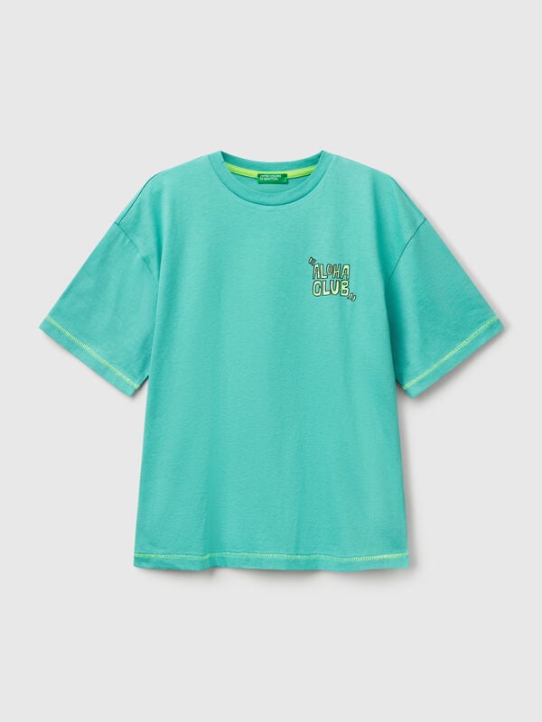 T-shirt avec imprimé devant et dos Garçon