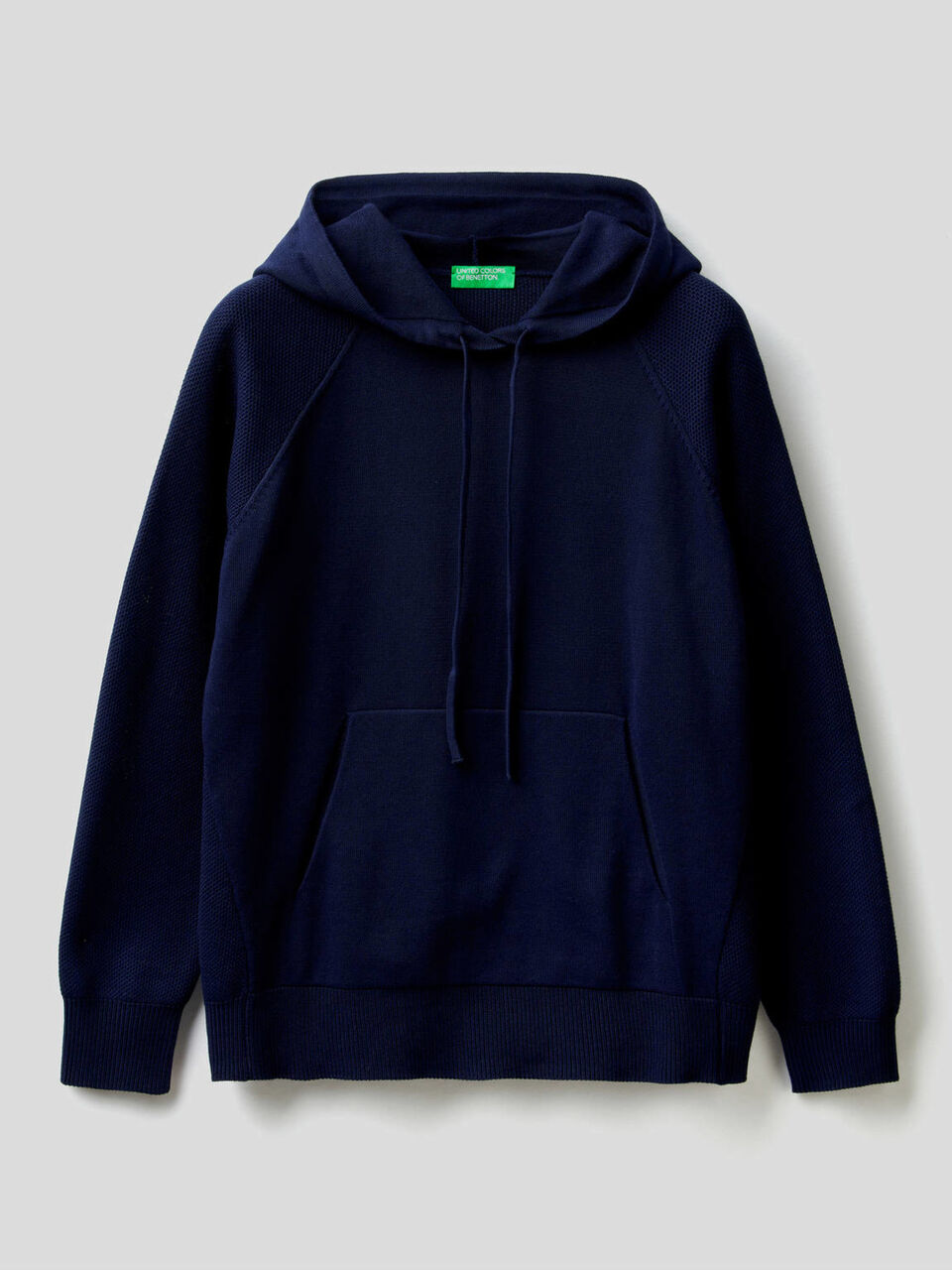 Pull avec capuche en coton image number 1