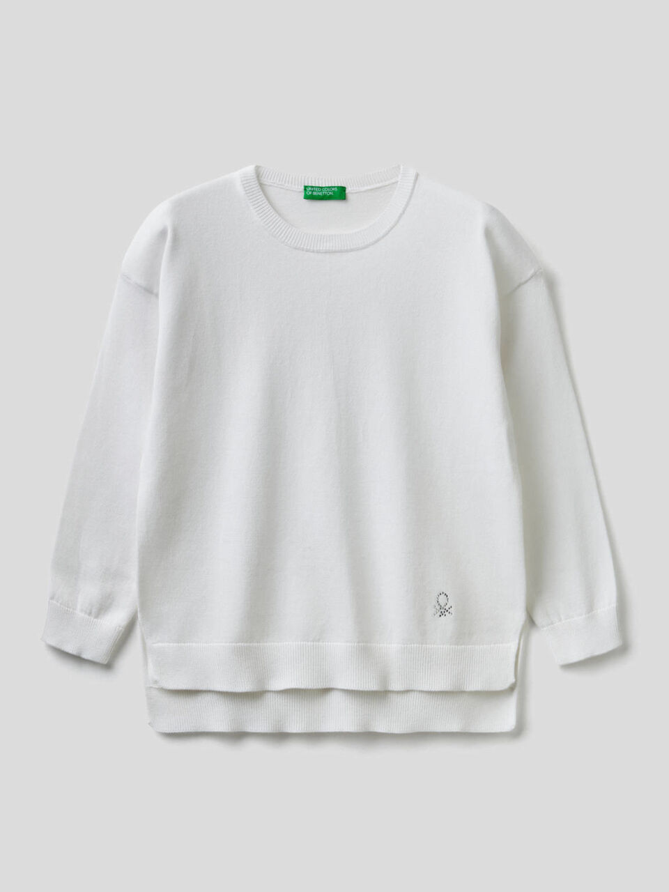Pull avec logo en strass image number 1