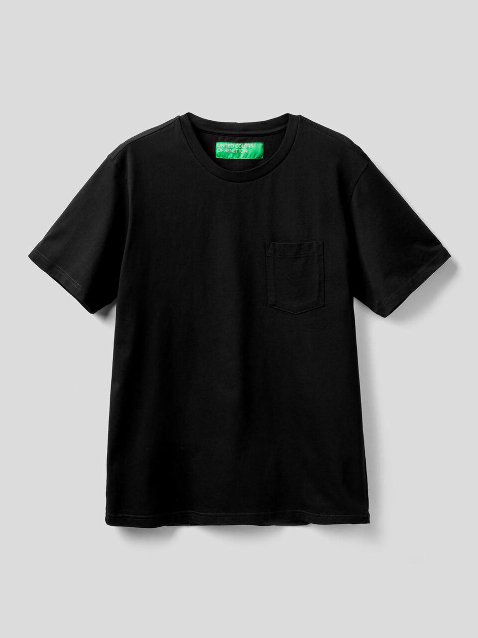 T-shirt 100% coton avec pochette image number 1