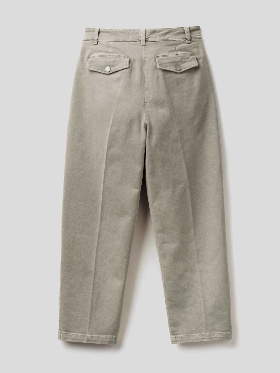 Pantalon coupe carrot avec plis image number 2
