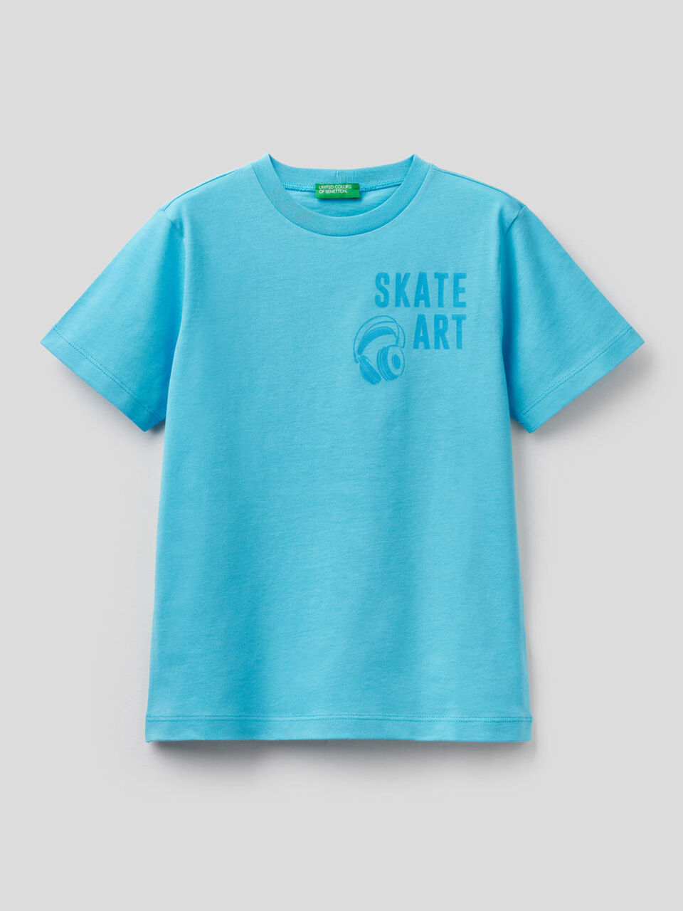 T-shirt en pur coton avec imprimé image number 1