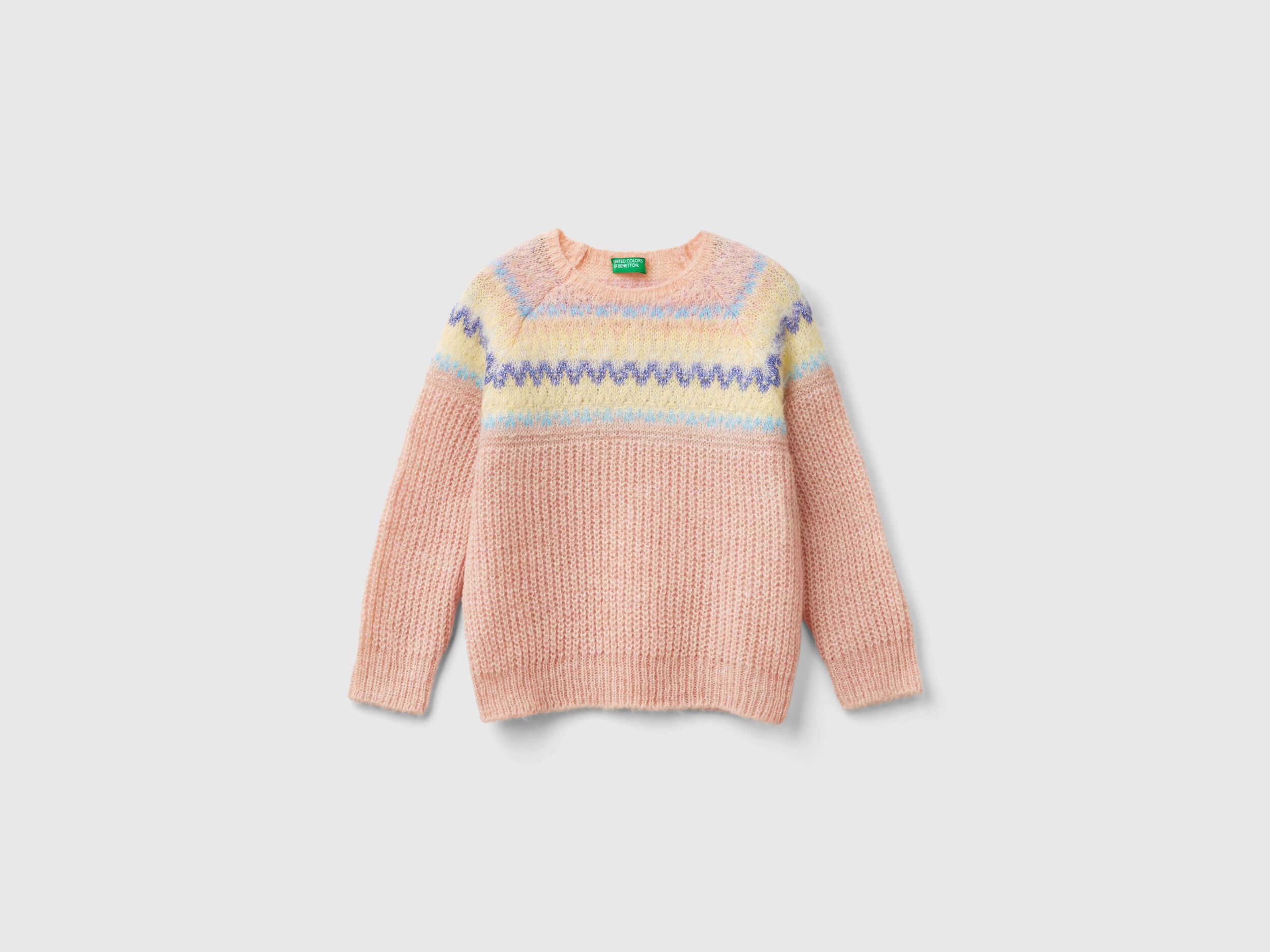 Pulls Bebe Fille et Maille Nouvelle Collection 2024 Benetton