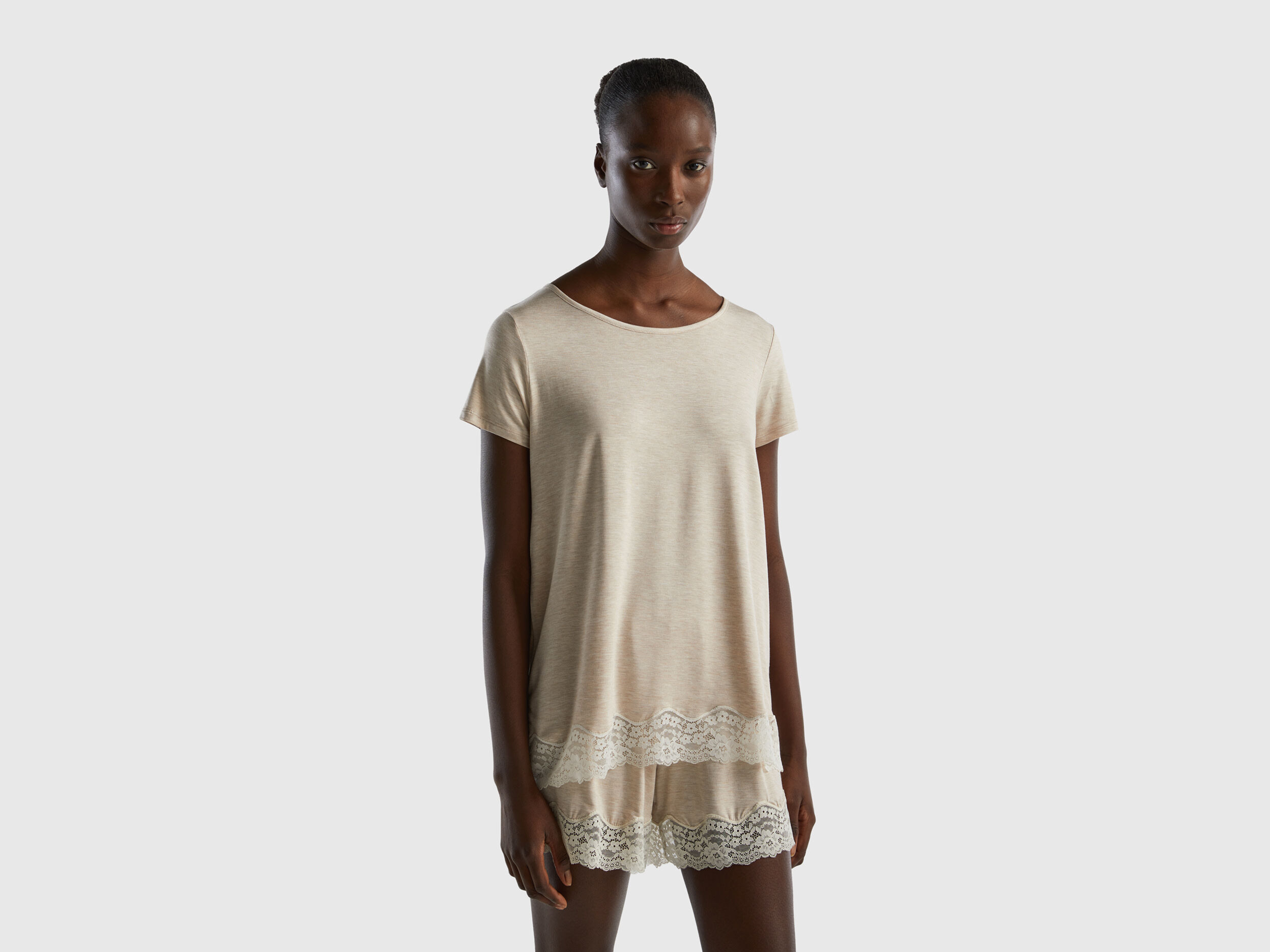 Benetton tee deals shirt femme