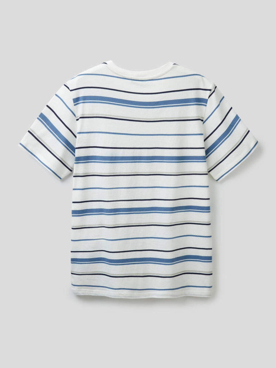 T-shirt à rayures en 100% coton image number 2