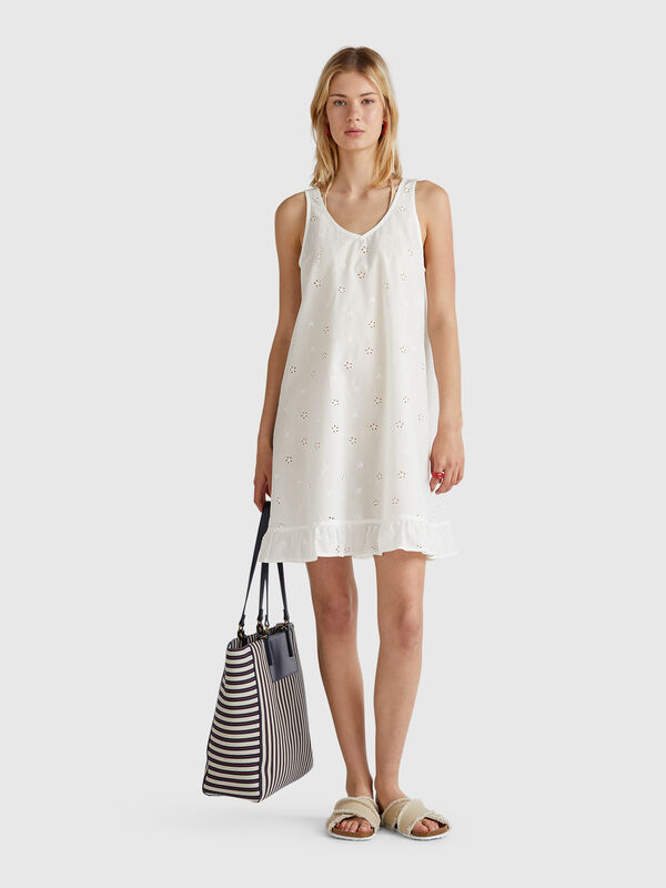 Chemise de nuit à imprimé fleuri Femme