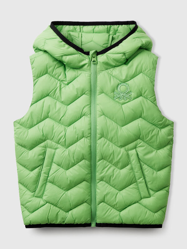 Gilet rembourré avec capuche Garçon