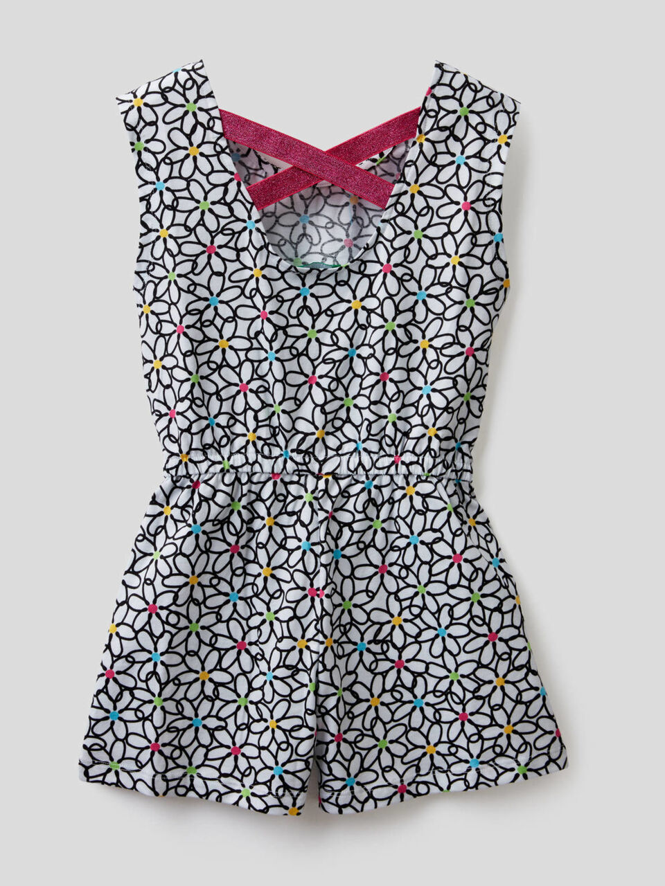Combi-pantalon en pur coton image number 2