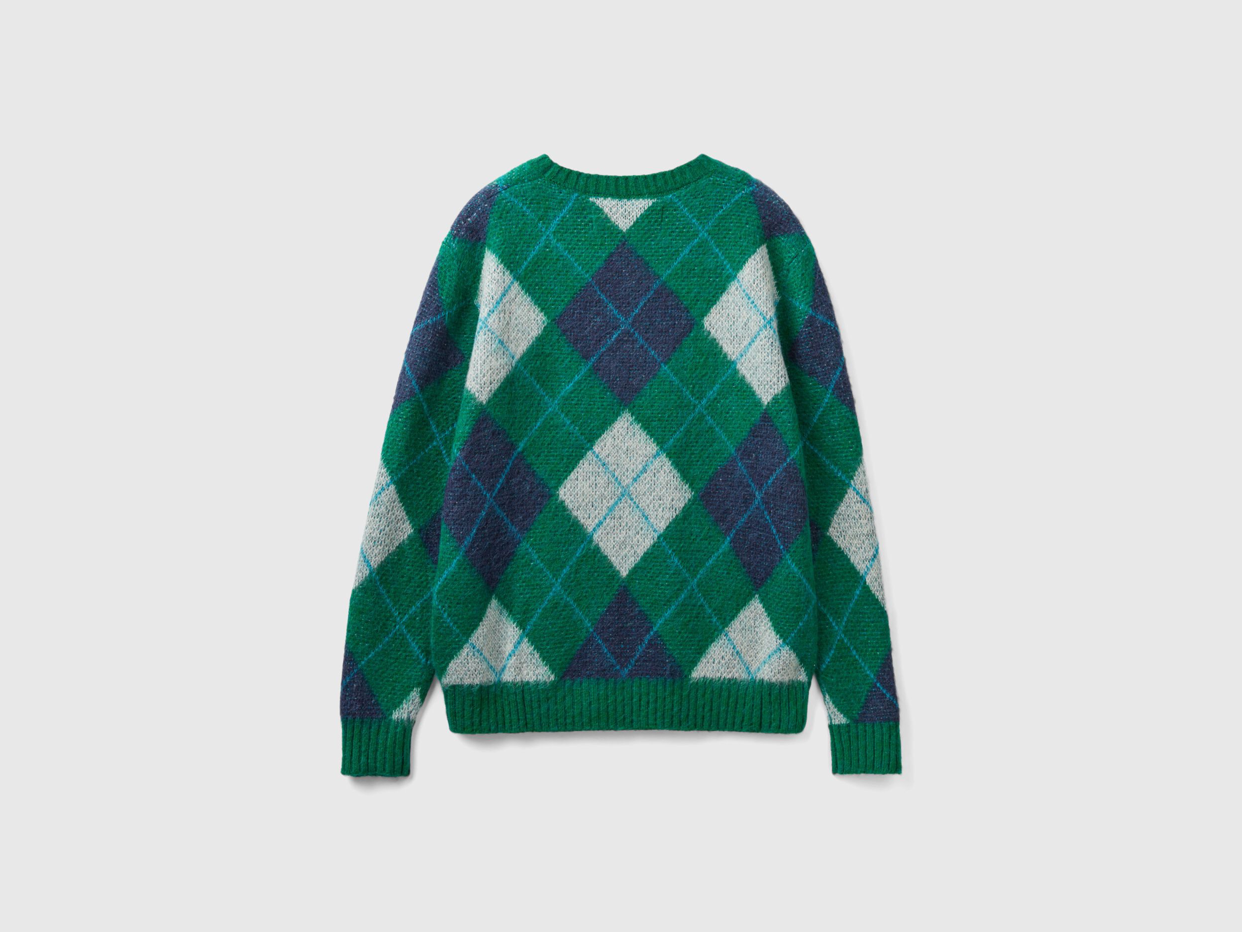 Pull losange femme best sale