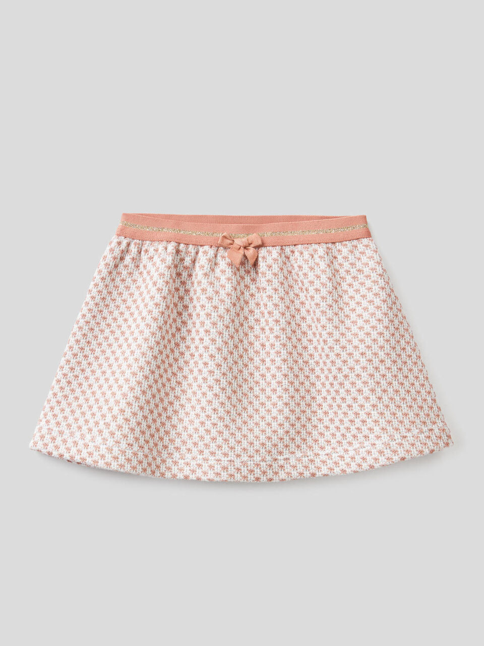 Jupe avec motif géométrique bicolore image number 1