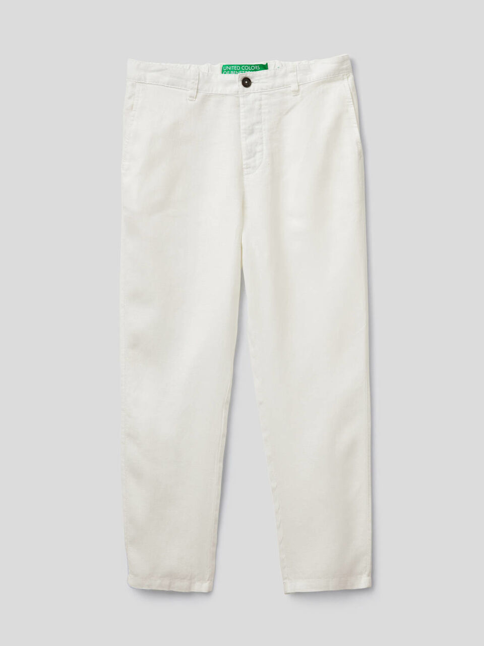 Pantalon chino en pur lin image number 1