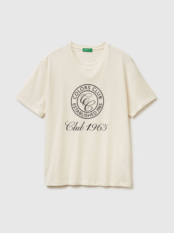 T-shirt en coton avec logo Homme