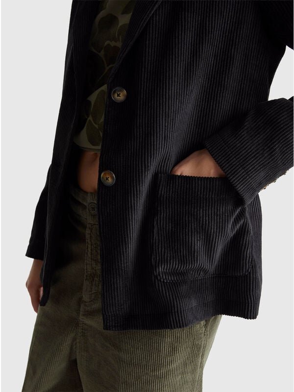 Blazer en velours côtelé Femme