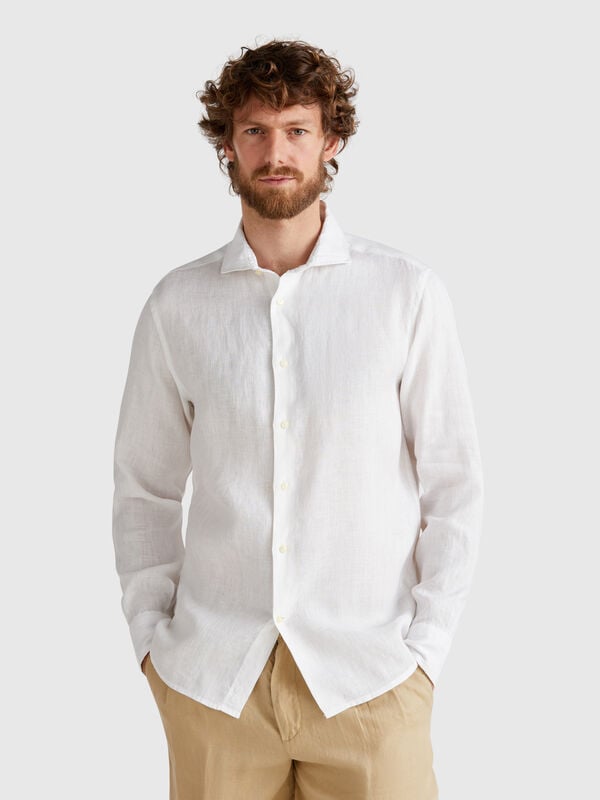 Chemise pur lin Homme
