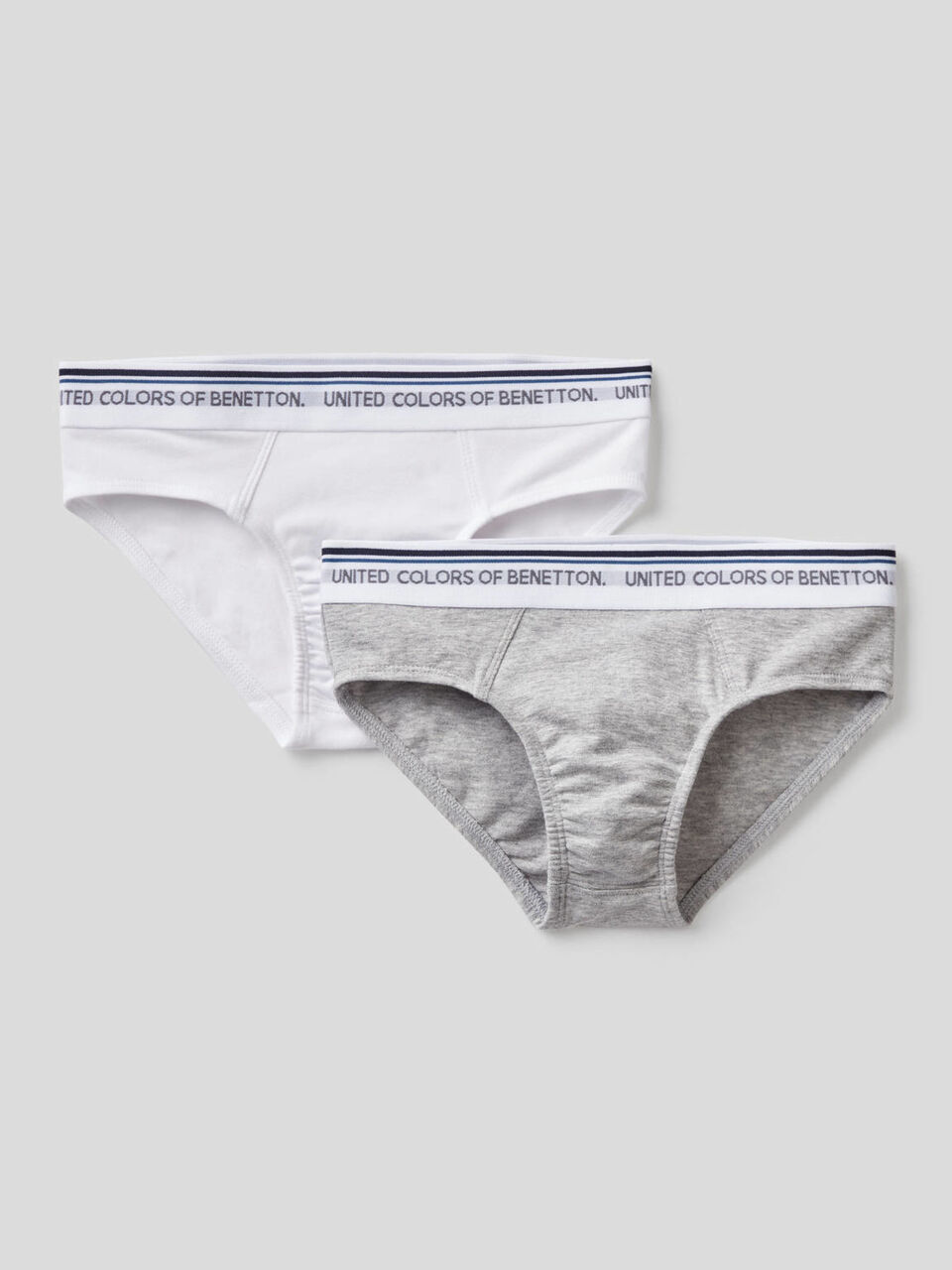 Deux slips avec élastique jacquard image number 1