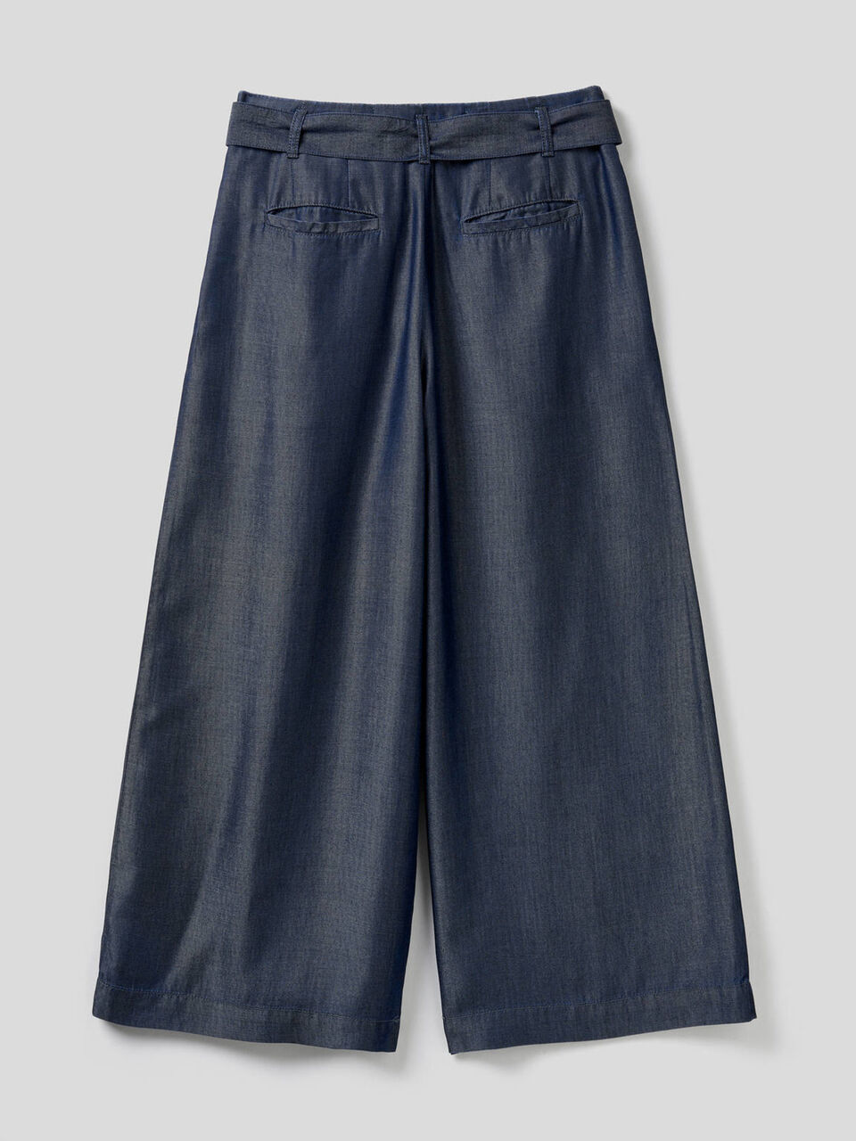 Pantalon large avec ceinture image number 2