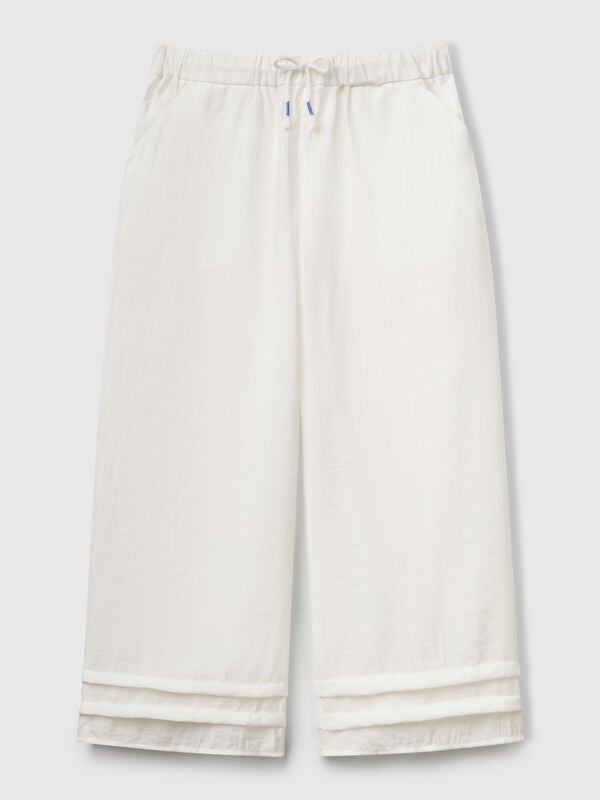Pantalon en viscose mélangée Filles