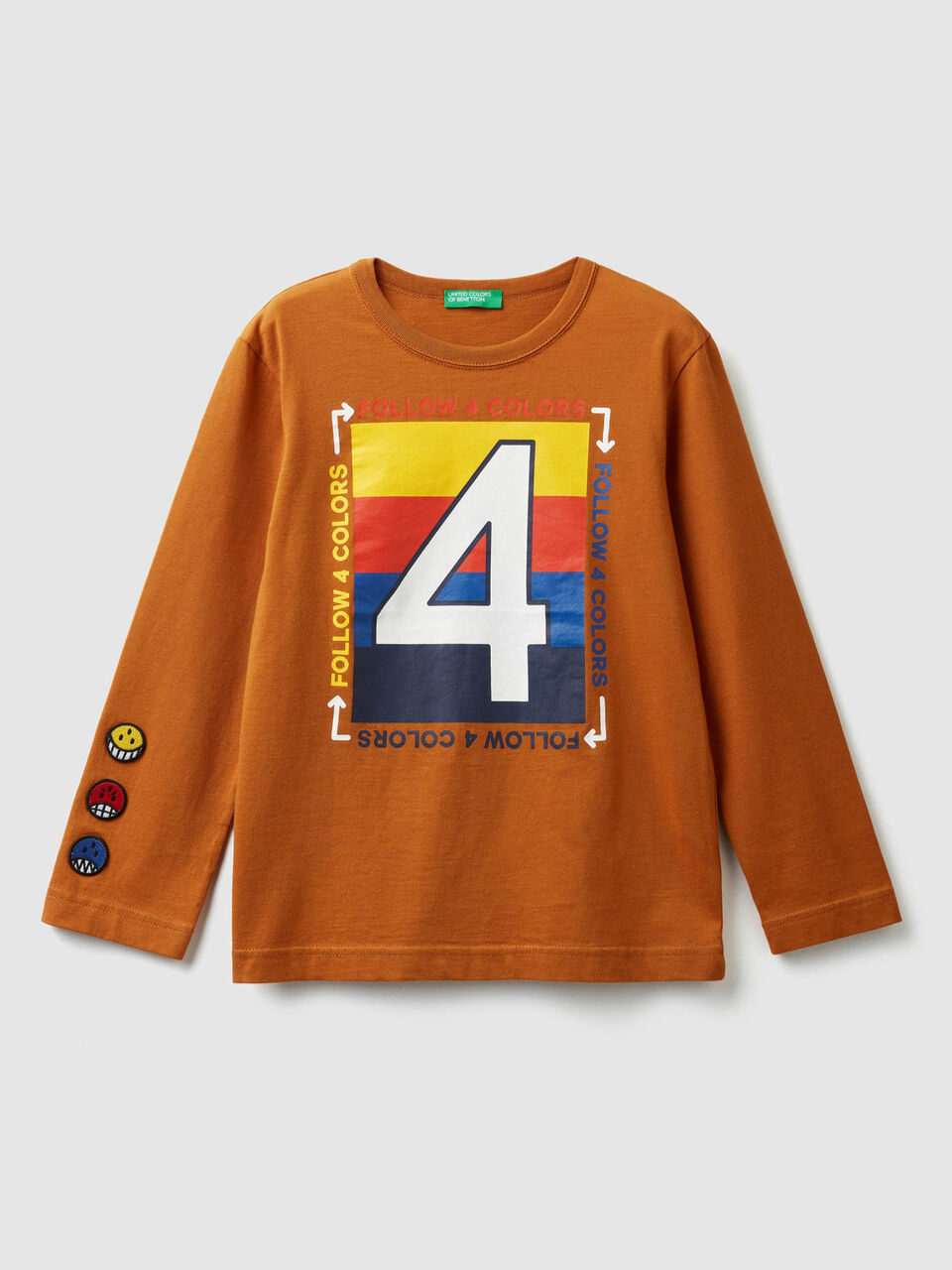 T-shirt avec imprimé et patch image number 1