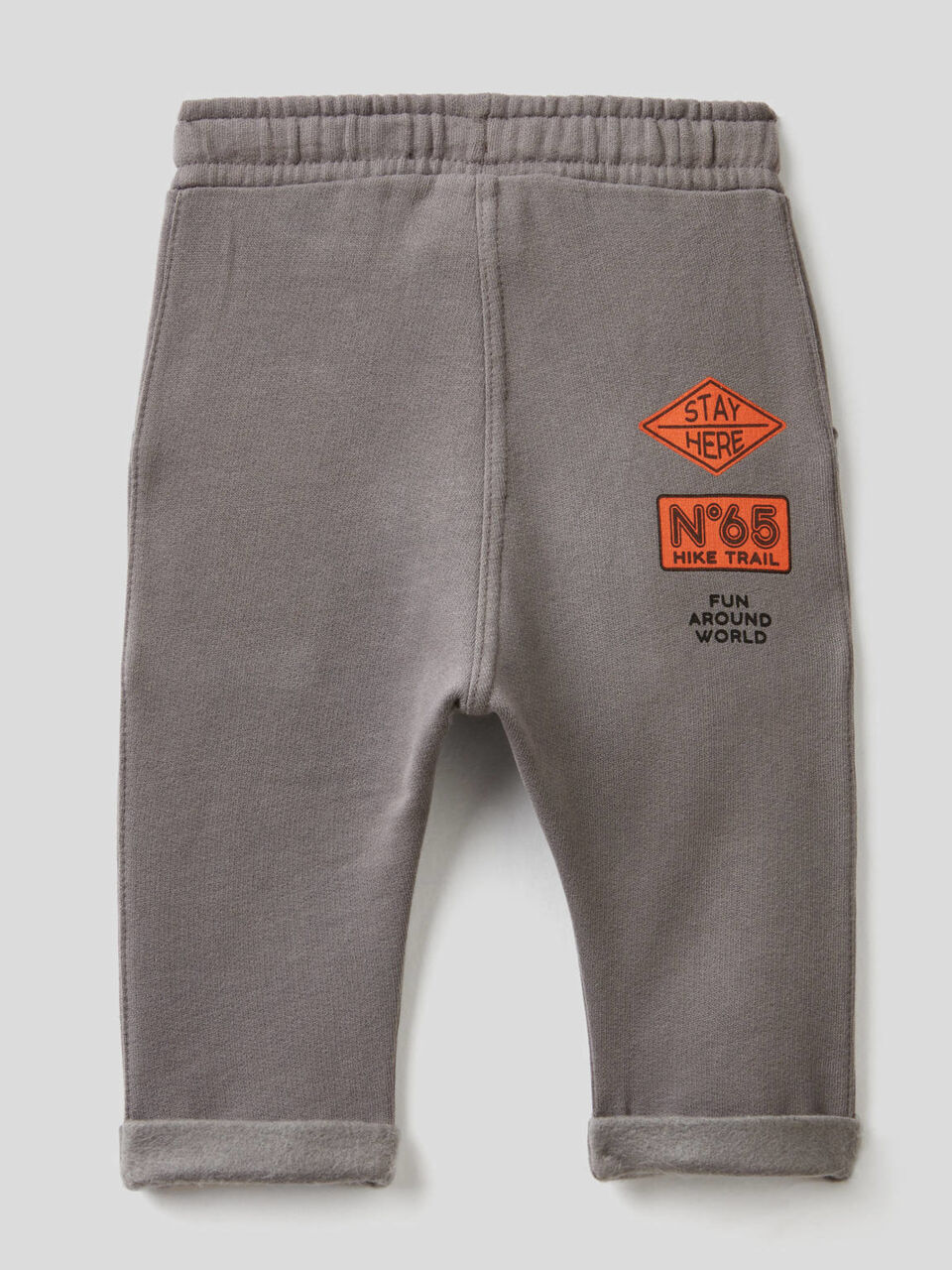 Pantalon coupe baggy en molleton image number 2