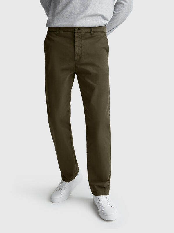 Chino coupe droite Homme