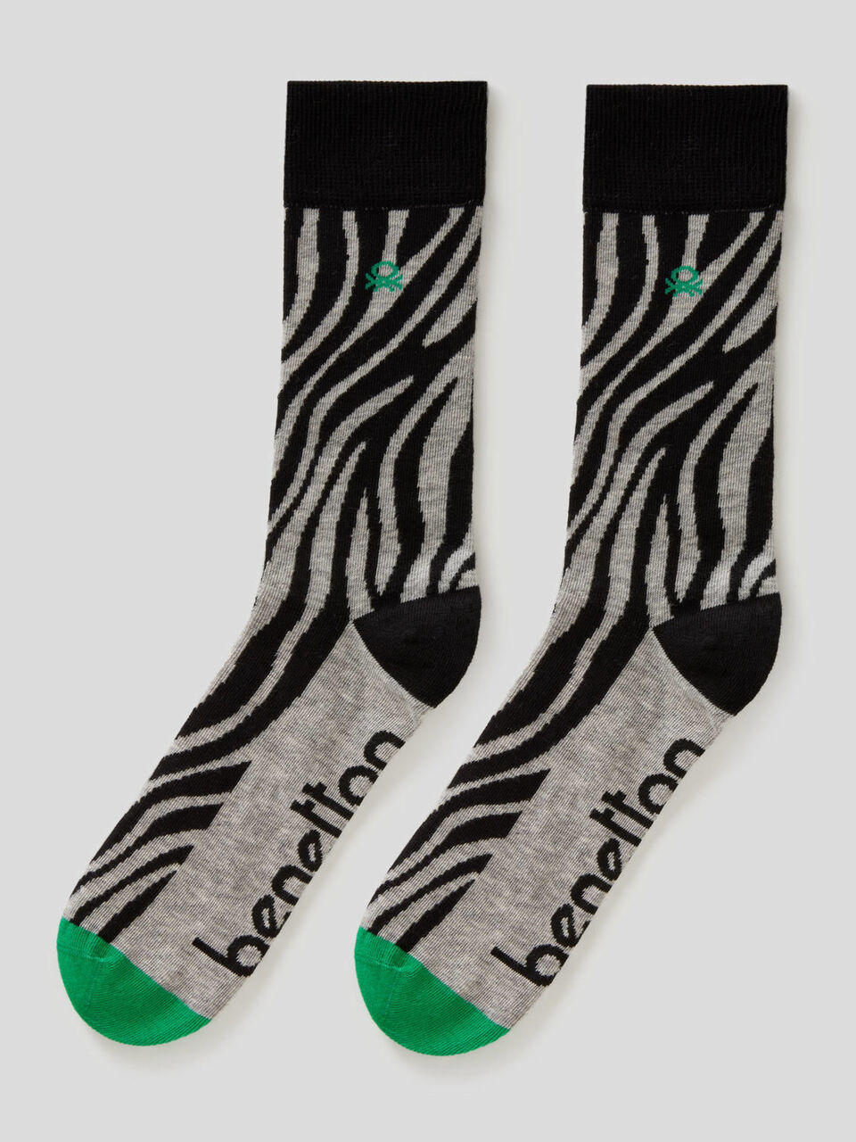Chaussettes fantaisie en coton bio mélangé image number 1