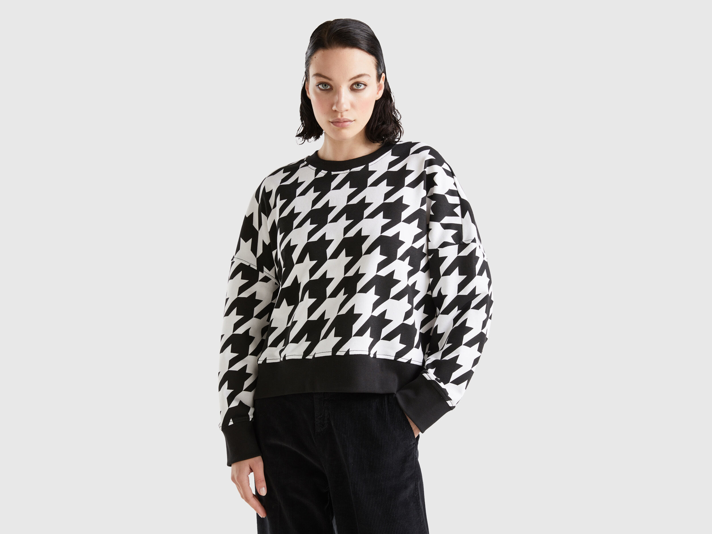 Sweat pied de poule online