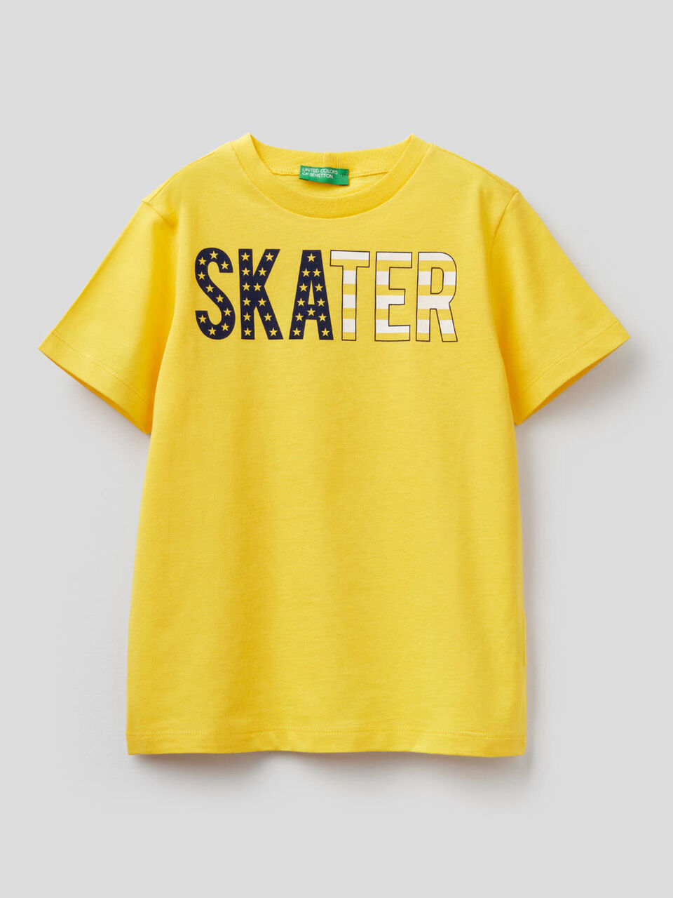 T-shirt en pur coton avec imprimé image number 1