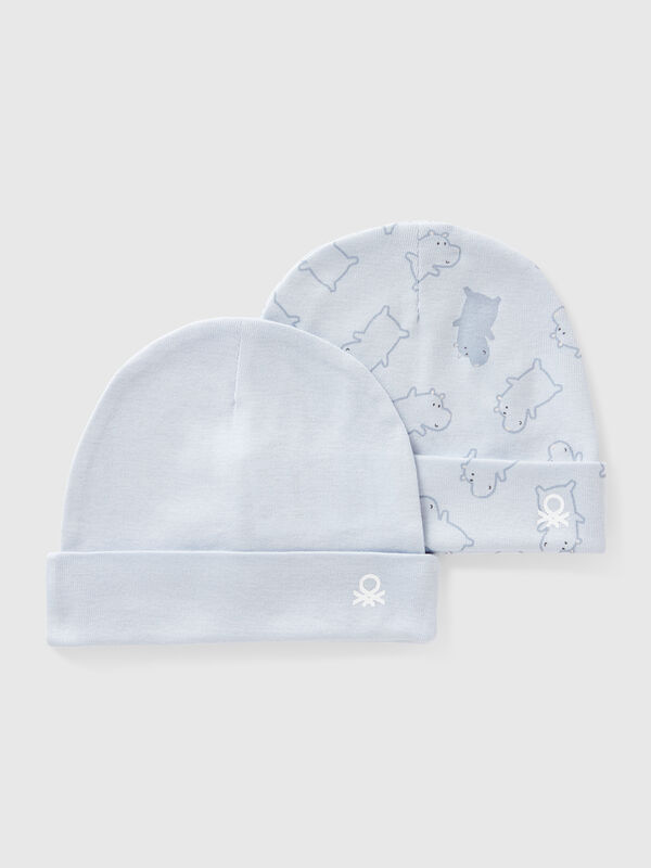 Deux chapeaux en coton  Naissancede