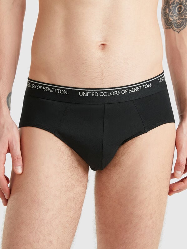 Slip en coton stretch Homme