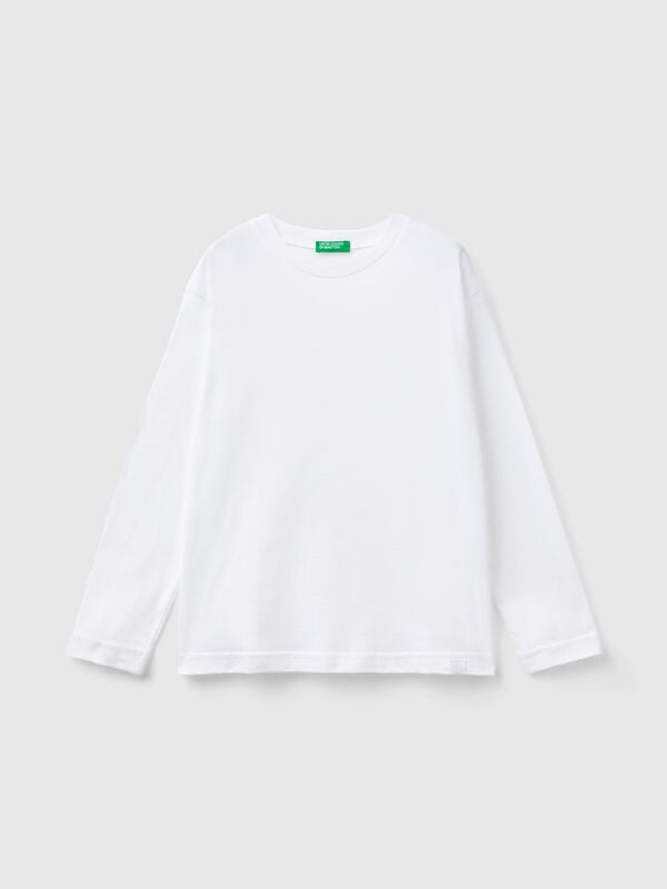 T-shirt à col rond en coton  Garçon