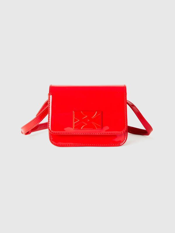 Mini Be Bag rouge satiné Filles