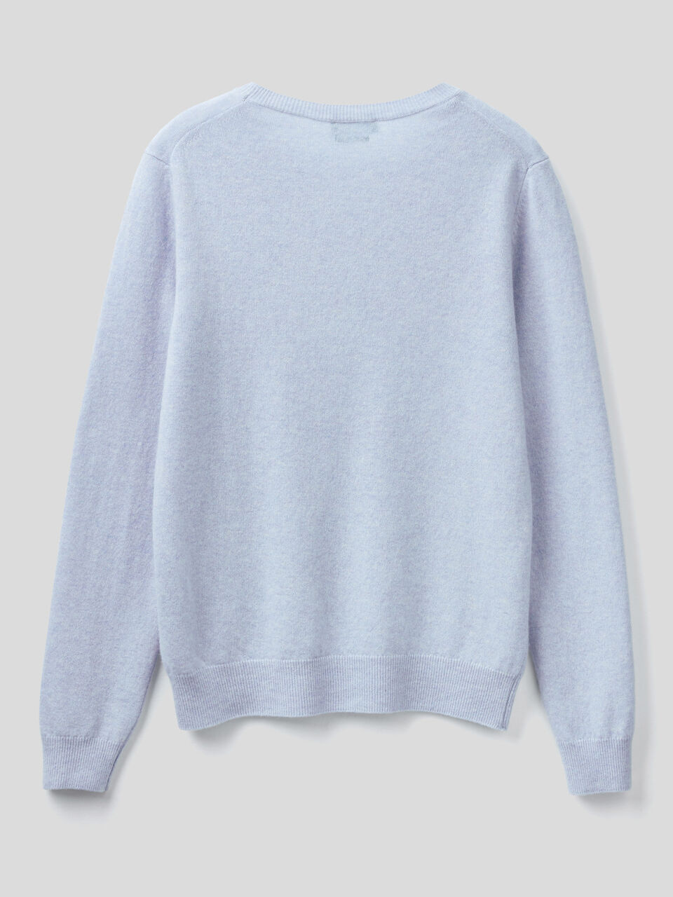 Pull col rond en pure laine vierge image number 2