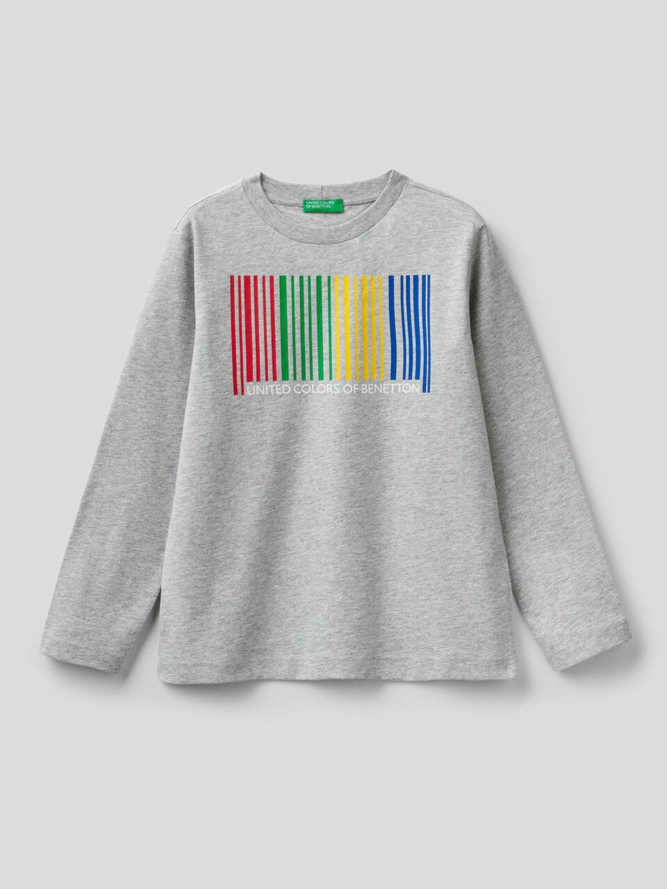 T-shirt manches longues en coton bio image number 1