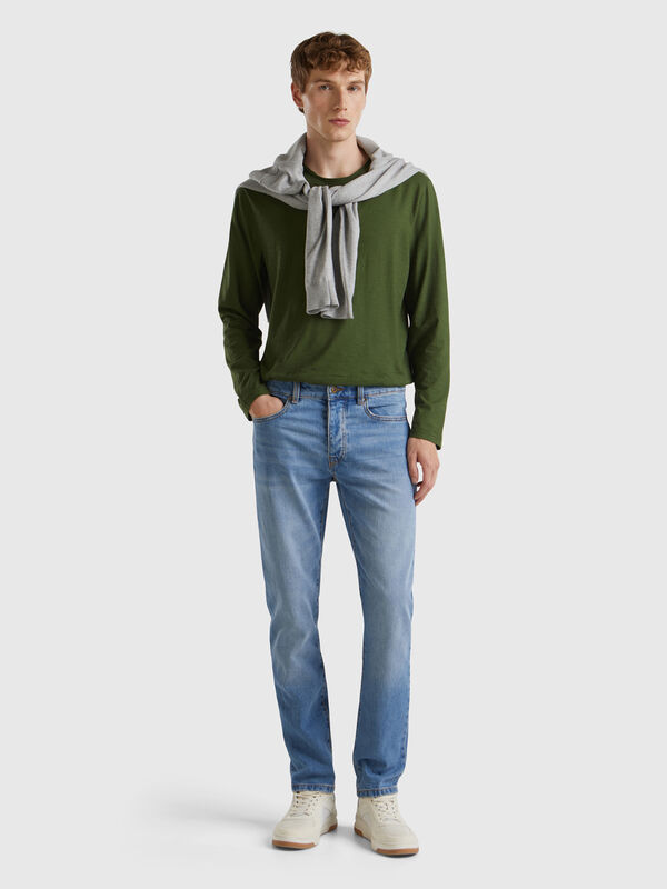 Jean slim cinq poches Homme