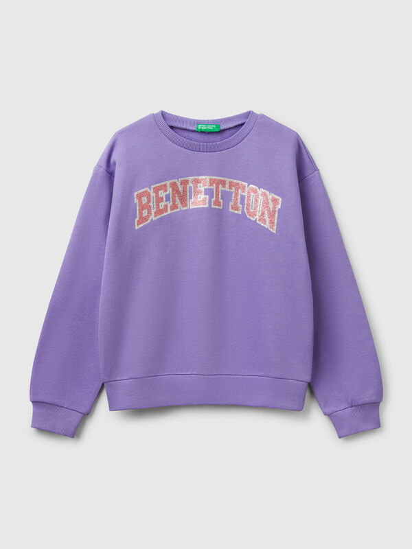 Sweat à imprimé pailleté Filles