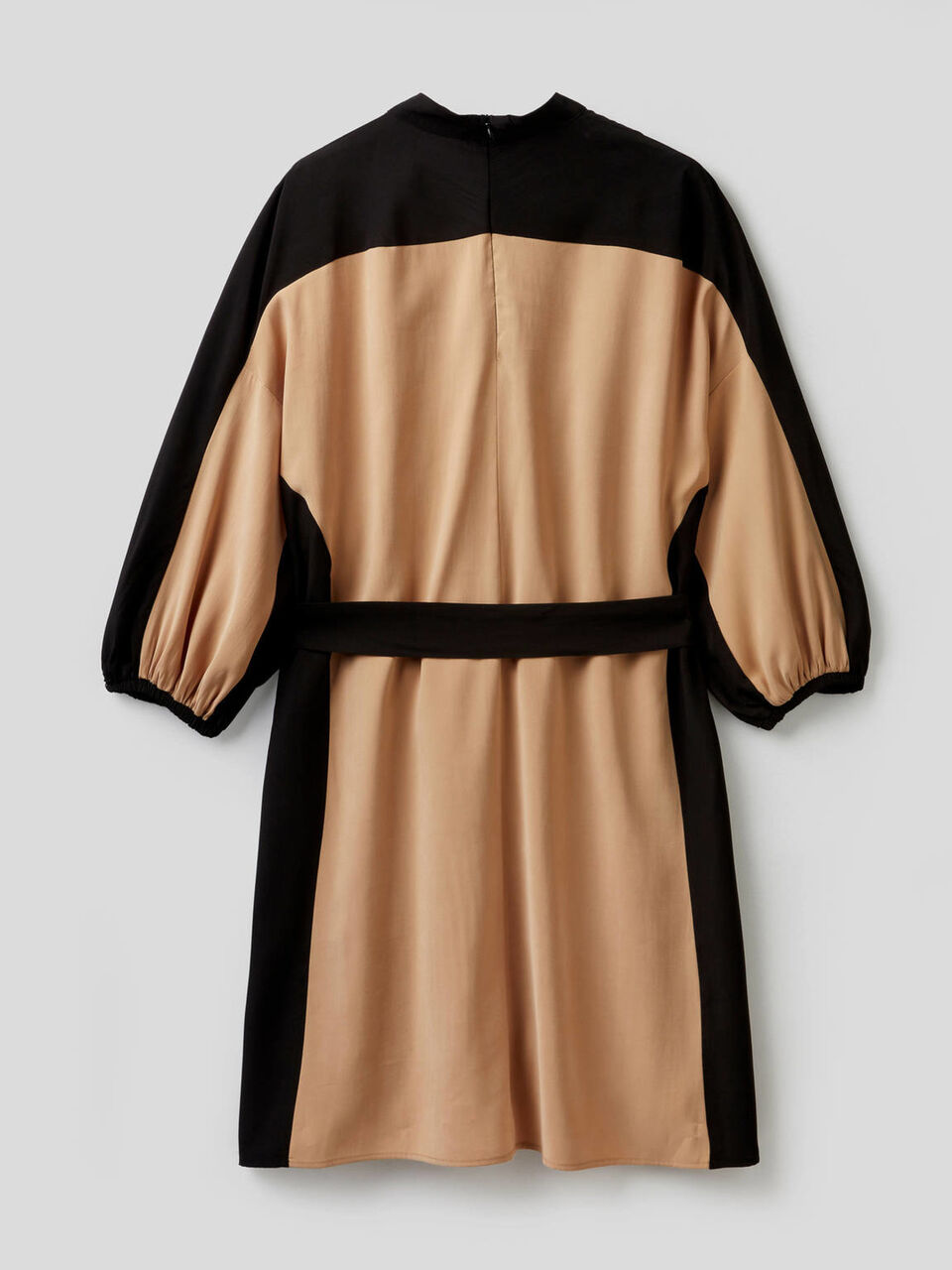 Robe color block avec manches 3/4 image number 2