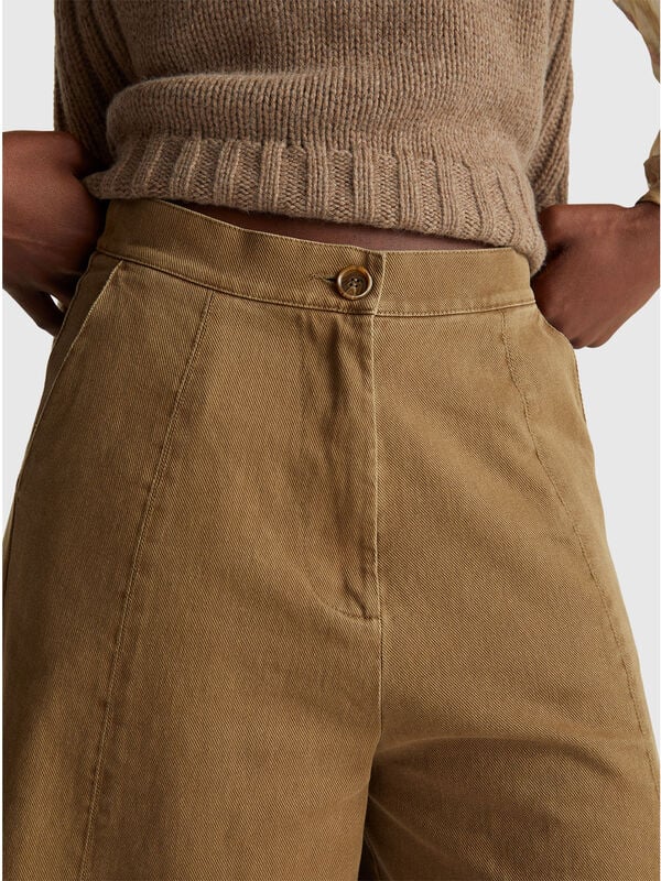 Culotte en pur coton Femme