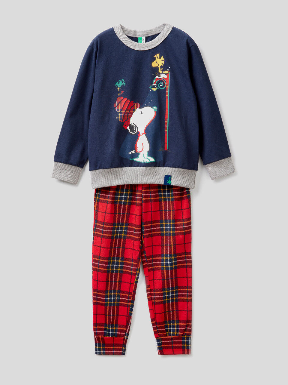 Pyjama Snoopy en coton chaud