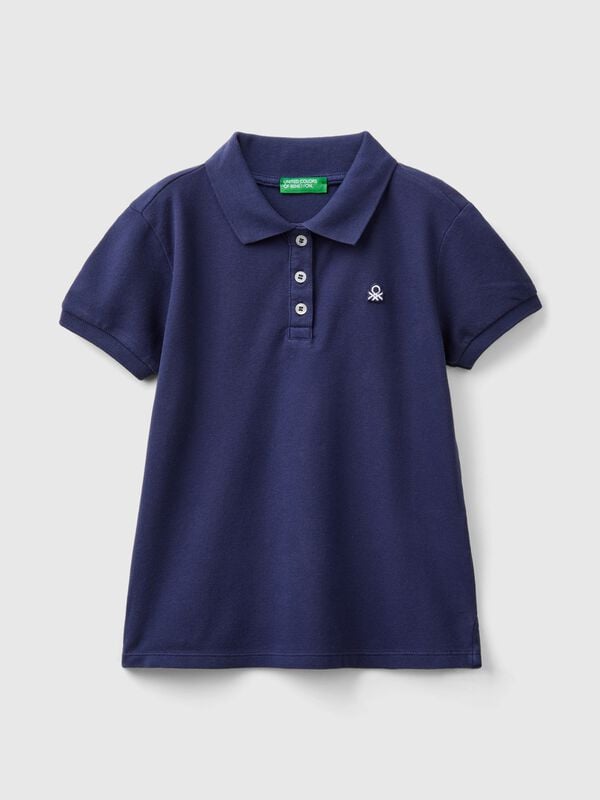 Polo à manches courtes en coton  Filles