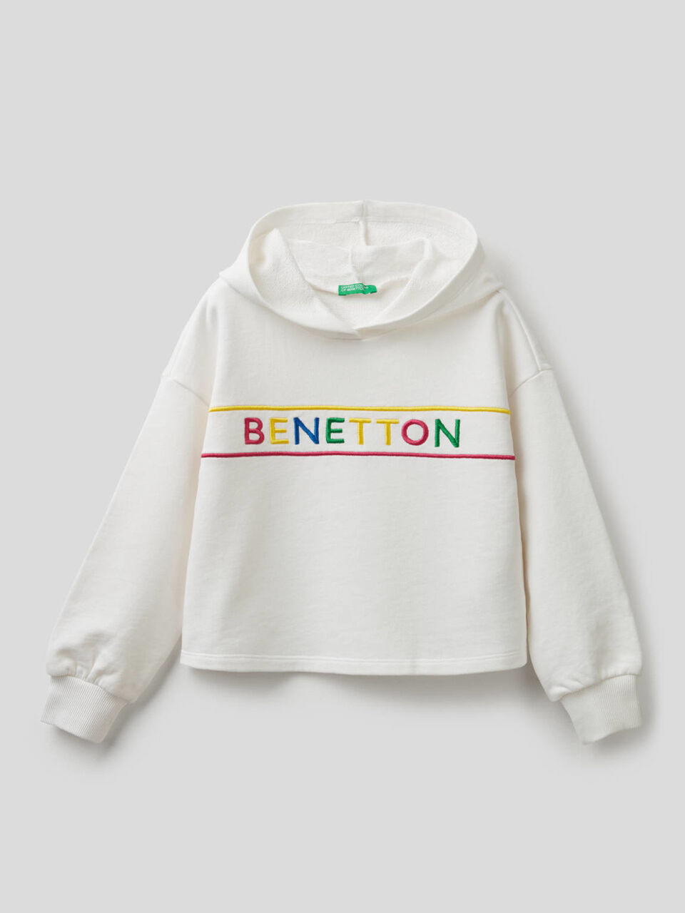Sweat en coton avec logo brodé image number 1